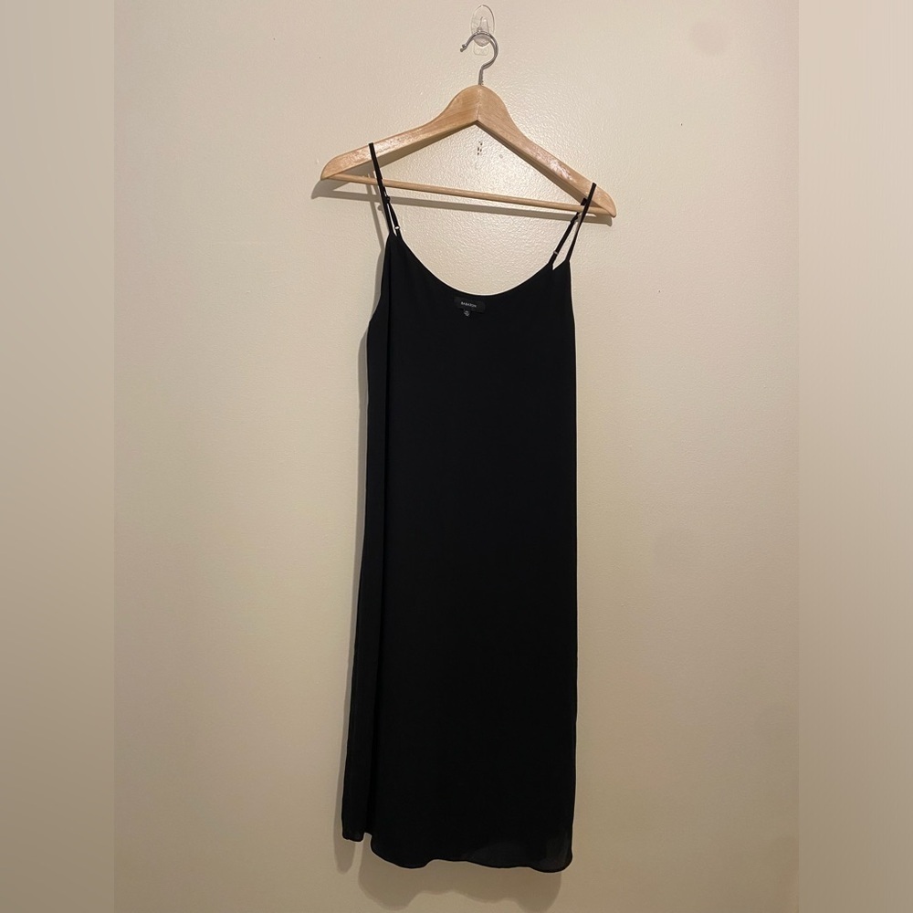 Babaton Aritzia Classic Black Slip Dress. Size XXS